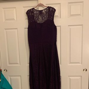 Candalite Women’s purple evening dress